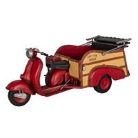 Scooter taxi rouge