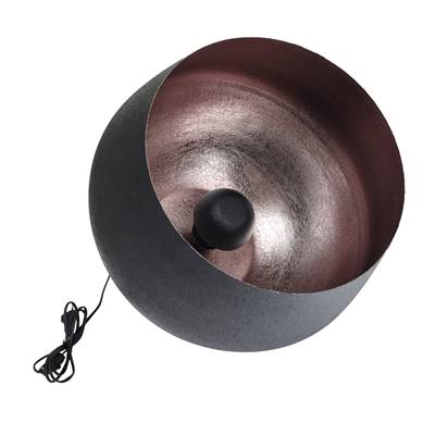 Lampe à poser noire