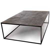 Simone table basse argent