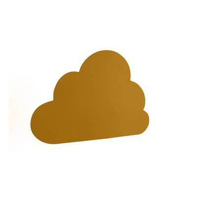 Deiho applique murale nuage moutarde