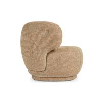Havane canapé 2 places en tweed jaune sable