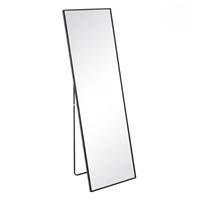 Torcy grand miroir sur pied en métal noir H160cm
