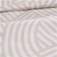 Sunshine parure de lit 240x260 coton imprimé traits 11.54