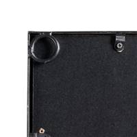 Raty grand miroir mural type fenêtre industrielle 18 carreaux métal noir H180cm