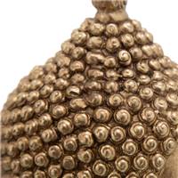 Habbou sculpture bouddha en résine doré H23