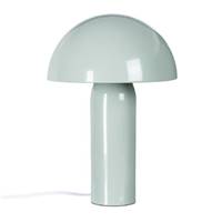 Lampe de table verte clair en métal champignon H31,5