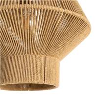 Razzo suspension en corde de papier naturel H26cm