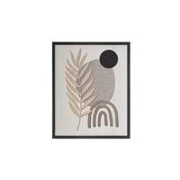 Mix tableau en mdf motif feuille A