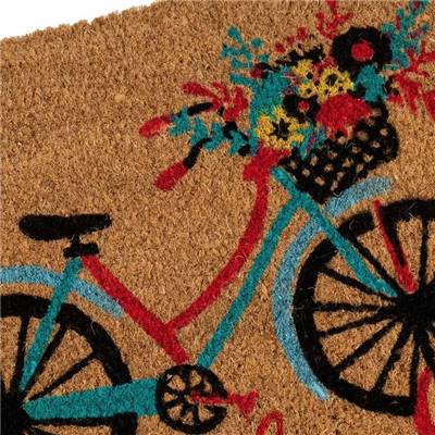 Felpudo tapis vélo en fibre de coco 60x40