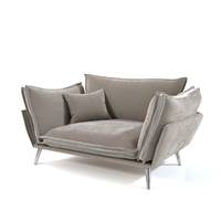 Laura fauteuil en velours beige foncé et pieds argentés
