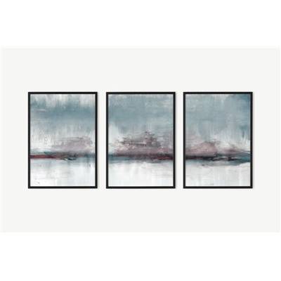 Abstract Haze lot de 3 illustrations