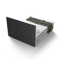 Avalon lit boxspring 160x200 tissu velours gris