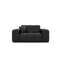 Lodce fauteuil 1 place en similicuir noir