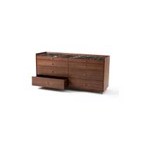 Nollan commode double noyer et marbre