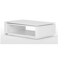 Bramante table basse extensible blanc