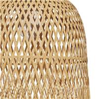 Sinner suspension en bambou naturel et métal ø35