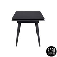 Nero table à manger extensible en céramique noir L140