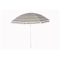 Dralon parasol en toile brun rayé ø170