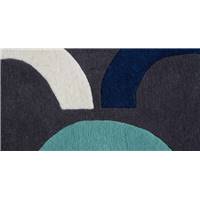 Loop tapis gris menthe 160x230