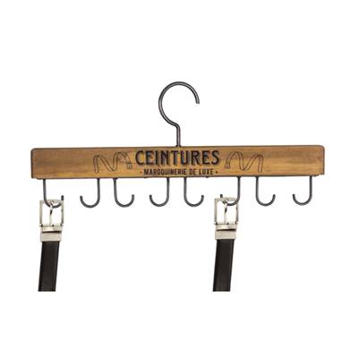 Cintre avec crochets pour ceinture
