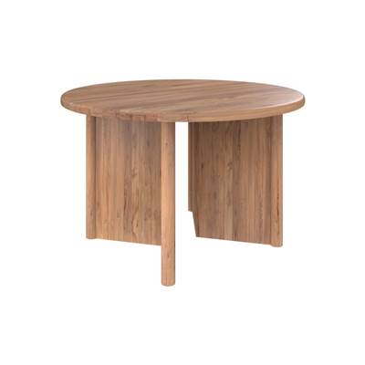 Andria table ronde en bois de teck recyclé 4pers. Ø120