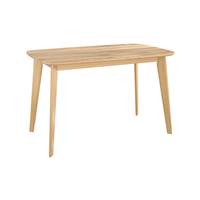Erren table à manger rectangulaire en bois clair 4 personnes