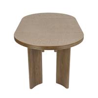 Ronda table à manger extensible en bois de noyer 4-8pers
