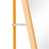 Torcy miroir sur pied en métal doré H151cm