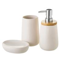 Simp set de toilette 3 pièces blanc