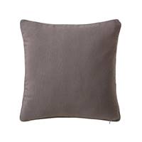 Antelina coussin en toile gris 45x45
