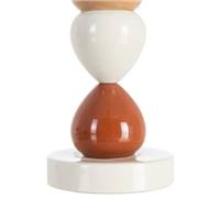 Totem lampadaire en céramique multicolore H84cm