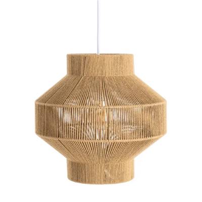 Razzo suspension en corde de papier naturel style lampion H28,5cm