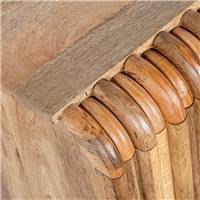 Gina buffet en bois de manguier 2 portes H112cm