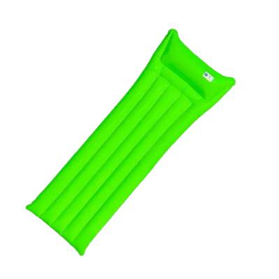 Bouée matelas gonflable vert 183x69cm