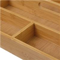 Partage plateau pour couverts en bambou