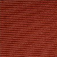 Merely coussin en velours côtelé marron terre 50x30