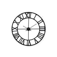 Ziva horloge indus 100cm metal noir ø100