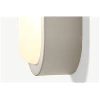 Nura applique murale LED blanc ivoire