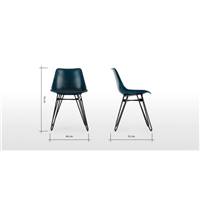 Kendal chaise bleu canard