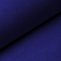 Cotton canapé 3 places convertible lit en velours bleu