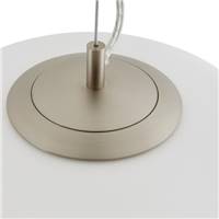 Archic suspension opaline blanc mat