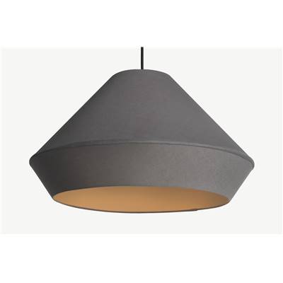 Tuli grand abat-jour gris