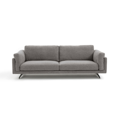Racéc canapé 4 places naturel gris