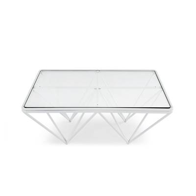 Sohan table basse pierre en verre