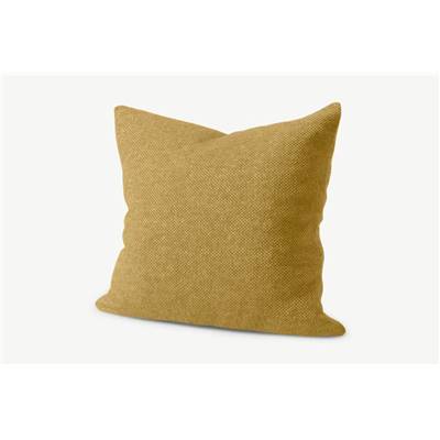 Burley coussin jaune moutarde 45x45