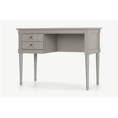 Bourbon bureau compact vintage gris