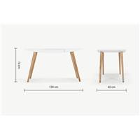 Camber bureau chêne et blanc