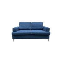 Elen canapé 2 places tissu bleu navy
