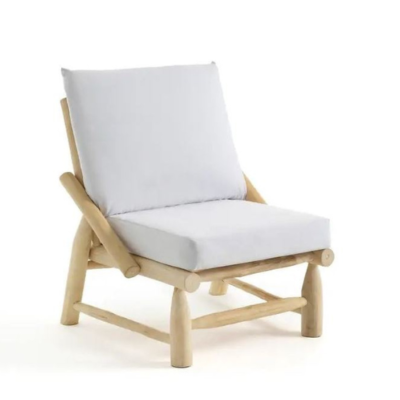 Nagha fauteuil teck naturel