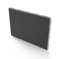Nastave tête de lit 160cm en tissu texturé beige